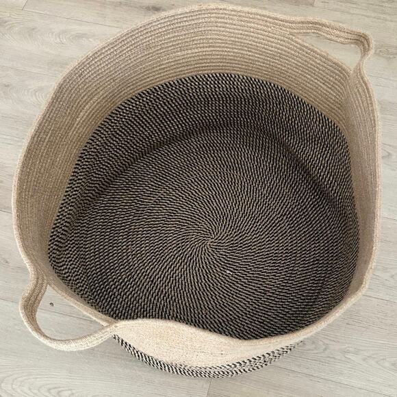 Extra Large Wicker Storage Basket home storage blanket basket - Picture 7 of 8